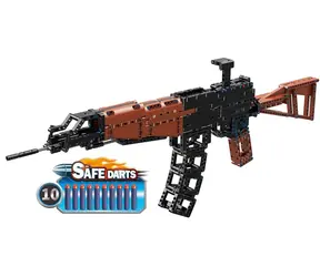 Karabin szturmowy QMAN Model Power 6006 AK-47 / Zestaw do samodzielnego montażu / 658 elementów / od 6 lat