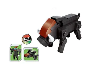 QMAN Multivariant Combat Team 2103-7 Dzik 3w1 / Zestaw do budowania / 27 sztuk / od 6 lat