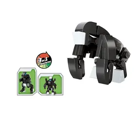 QMAN Multivariant Combat Team 2103-9 Gorilla 3w1 / Zestaw / 34 sztuki / od 6 lat