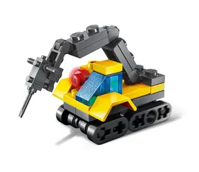 QMAN Squros Extreme Changeable 2102-3 Młot rozbiórkowy Scorpion / Zestaw do budowania / 32 części / od 6 lat