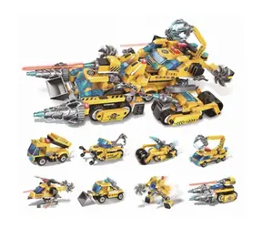 QMAN The Legend Of Chariot 1408 Zestaw 8w1 / Zestaw konstrukcyjny / 622 sztuki / od 6 lat