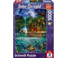 Puzzle Schmidt Zatopiony skarb / 1000 elementów / od 12 lat