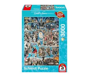 Puzzle Schmidt Hollywood XXL / 3000 elementów / od 12 lat