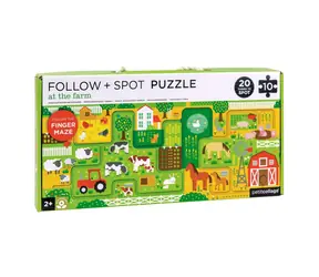 Petit Collage Maze i Puzzle Farm / od 2 lat