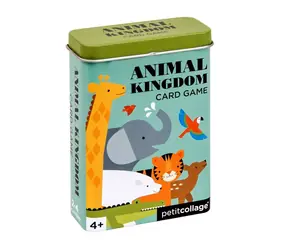 Petit Collage Animal Kingdom Karty w pudełku / od 4 lat
