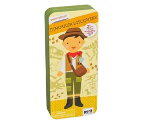 Petit Collage Puzzle magnetyczne Archeolog / od 3 lat