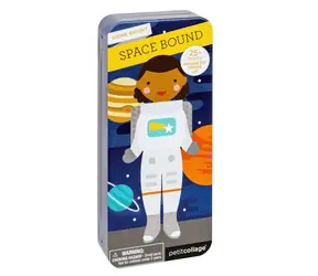 Petit Collage Puzzle magnetyczne Kosmonauta / od 3 lat