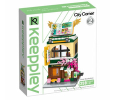 QMAN City Corner C0107 Księgarnia / Zestawy konstrukcyjne / 259 sztuk / od 6 lat
