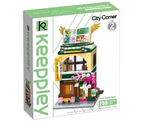 QMAN City Corner C0107 Księgarnia / Zestawy konstrukcyjne / 259 sztuk / od 6 lat