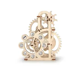 Ugears 3D drewniana mechaniczna układanka Dynamometr / od 14 lat / 48 elementów / Poziom trudności: łatwy