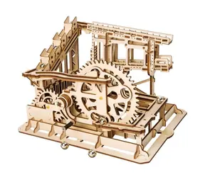 Puzzle 3D Robotime z piłką Pitfall / od 14 lat / 233 elementy / Poziom trudności: średni