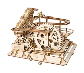 Puzzle 3D Robotime z torami kulkowymi Spirala / od 14 lat / 233 elementy / Poziom trudności: średni