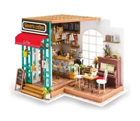 Miniaturowy dom Robotime Cafe / od 14 lat