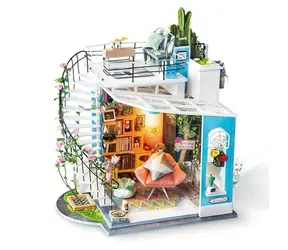 Miniaturowy dom Robotime Poddasze / od 14 lat