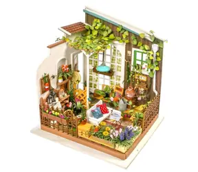 Domek miniaturowy Robotime Taras ogrodowy / od 14 lat