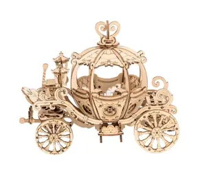Drewniane puzzle 3D Robotime Wróżka / od 8 lat / 182 elementy / Poziom trudności: niski