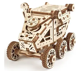 Drewniane puzzle mechaniczne Ugears 3D Bugina z Marsa / od 14 lat / 95 elementów / Poziom trudności: niski