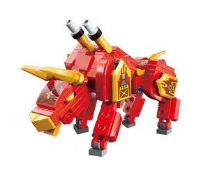 QMAN Flaming Bull 41207 / Zestaw konstrukcyjny / 177 części / od 6 lat 