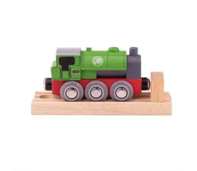 Lokomotywa drewniana Bigjigs Rail GWR zielona / od 3 lat