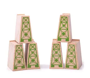 Bigjigs Rail Bridge Pillars 6 szt. / od 3 lat