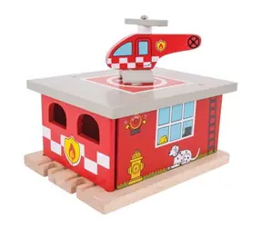 Remiza strażacka Bigjigs Rail Depo / od 3 lat
