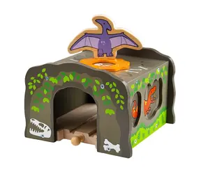 Tunel dla dinozaurów Bigjigs Rail T-Rex / od 3 lat