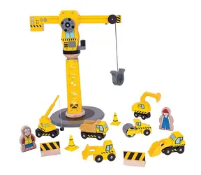 Bigjigs Rail Crane i maszyny budowlane / od 3 lat