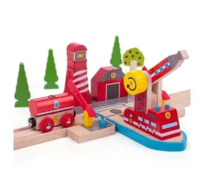 Bigjigs Rail Firefighters Marine Rescuers / od 3 lat