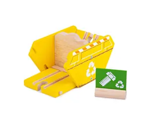 Pojemnik do recyklingu Bigjigs Rail / od 3 lat