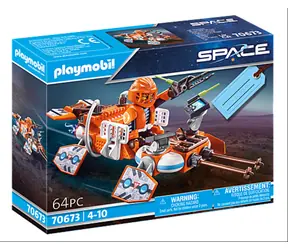 Playmobil® Space 70673 Zestaw prezentowy „Space Speeder” / Liczba elementów: 64 / od 4 lat
