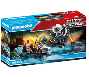 Playmobil® City Action 70782 Police Jetpack: Aresztuj złodzieja dzieł sztuki / Ilość elementów: 30 / od 5 lat