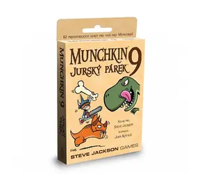 ADC Blackfire Munchkin - rozszerzenie 9. - Jurassic Sausage / Długość gry: 45 minut / Liczba graczy: 2 - 8 / od 10 lat