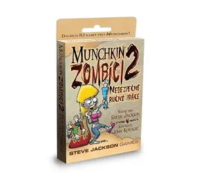 ADC Blackfire Munchkin Zombies 2 / Czas trwania gry: 60 - 90 minut / Liczba graczy: 3 - 6 / od 10 lat