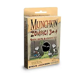 ADC Blackfire Munchkin Zombies 3+4 / Czas trwania gry: 60 - 90 minut / Liczba graczy: 3 - 6 / od 10 lat