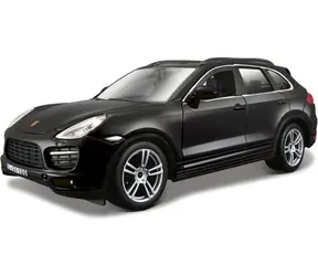 Bburago PLUS Porsche Cayenne Turbo / skala 1:24 / od 3 lat / czarny