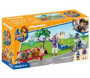 Playmobil® KACZKA NA WEZWANIE 70918 Złap złodzieja! / Ilość sztuk: 30 / od 3 lat