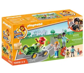 Playmobil® KACZKA NA TELEFON 70919 Ratunek: Pomóż kierowcom! / Ilość sztuk: 21 / od 3 lat