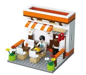 Sluban B-0567 Restauracja / Lego - kompatybilne / Liczba elementów: 134 / od 6 lat