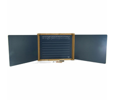 Jeujura Drewniana trójskrzydłowa tablica wielofunkcyjna 156x43 cm z akcesoriami / od 3 lat