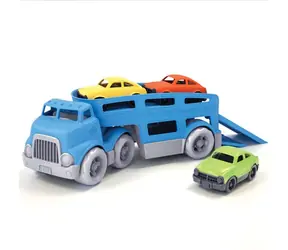 Ciągnik Green Toys z samochodami / od 3 lat