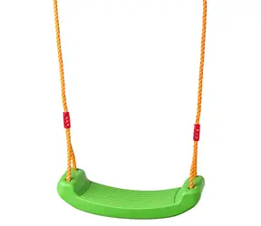 Huśtawka Woody Plastikowa - siedzisko zielone / nośność: 80 kg / od 3 lat