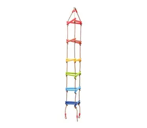 2Kids Toys Drabinka trójkątna / Długość szczebla: 30 cm / Długość drabiny: 210 cm / Nośność: 80 kg / od 3 lat