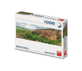 Wąwóz Dino Czerwony - panoramiczny / 1000 sztuk / od 15 lat