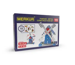 Młyn Merkur 019 / 181 części / 10 modeli / od 5 lat