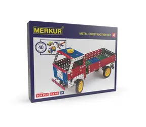 Zestaw Merkur 4 / 609 części / 40 modeli / od 5 lat