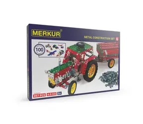 Zestaw Merkur 6 / 957 części / 100 modeli / od 5 lat