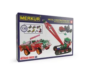 Zestaw Merkur 8 / 1405 części / 130 modeli / od 7 lat