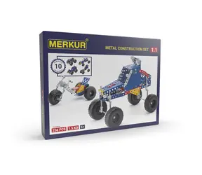 Zestaw do budowy pojazdów Merkur 1.1 / 256 części / 10 modeli / od 6 lat