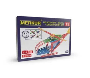 Śmigłowiec Merkur 013 / 222 części / 10 modeli / od 6 lat