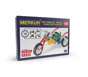 Motocykle Merkur 018 / 174 części / 10 modeli / od 6 lat